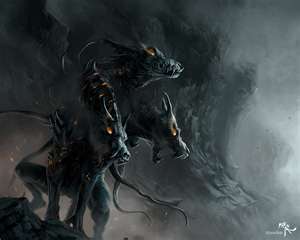 hades cerberus hell underworld mythology greek hellhound creature half dog gate