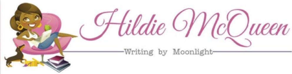 Hildie writing by